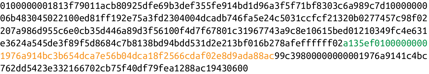 一個完整的output欄位